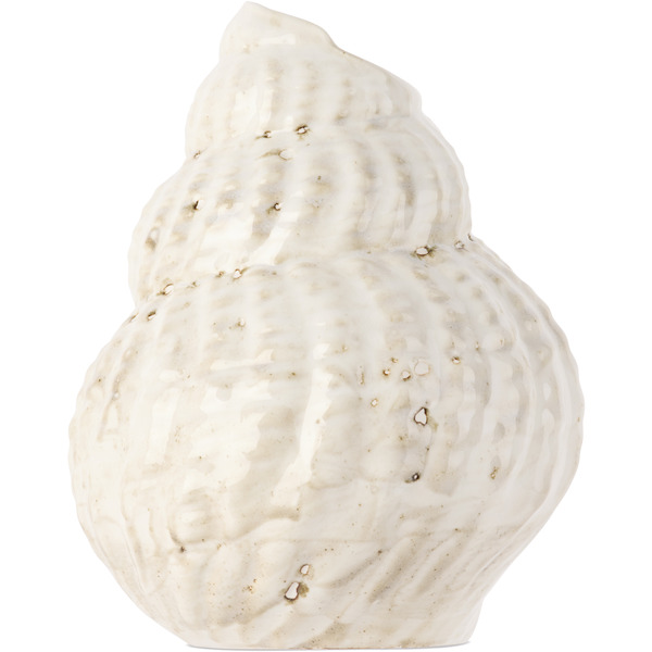  Christina Iversen Studio Off-white Shell Vase 