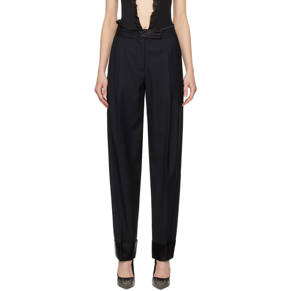  Christopher Esber Black Pegged Trousers 