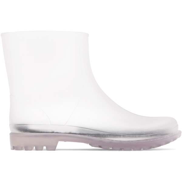  Christopher Esber Gray Monsoon Rubber Boots 