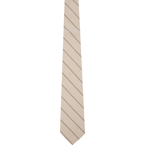  Colbo Beige Striped Tie 