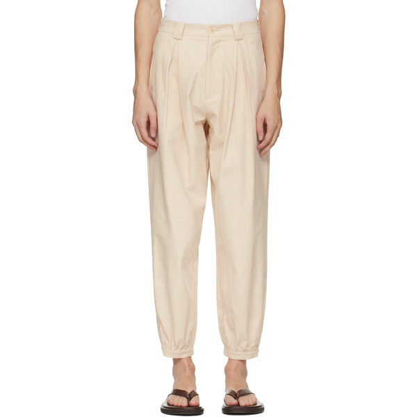  Colbo Off-white Gathering Trousers 