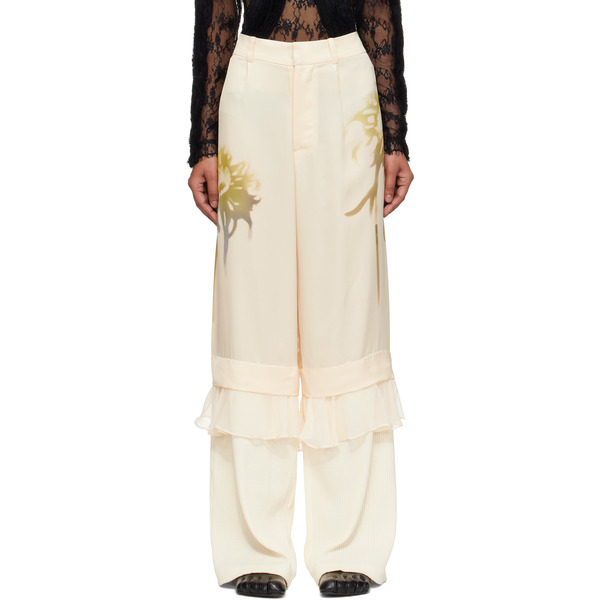  Collina Strada Beige Geranium Trousers 