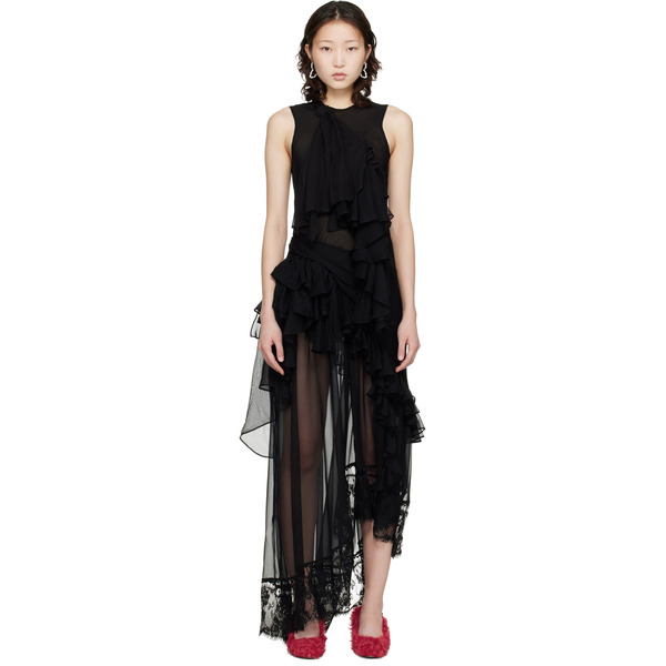  Collina Strada Black Angelica Maxi Dress 