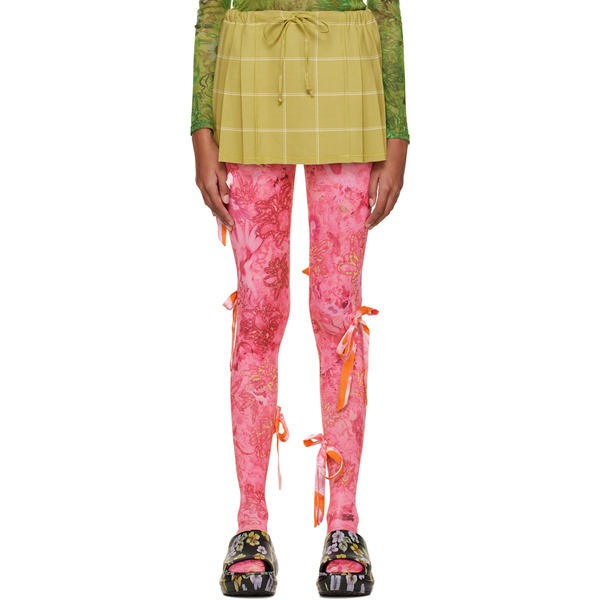  Collina Strada Green Thistle Miniskirt 