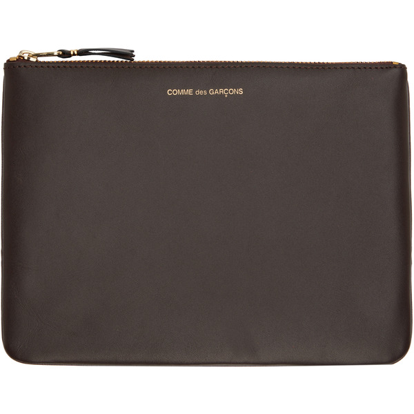  Comme Des Garçons Wallets Brown Classic Group Pouch 
