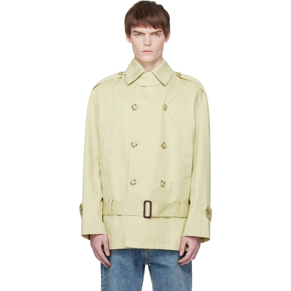  Commission Beige Hunter Trench Coat 