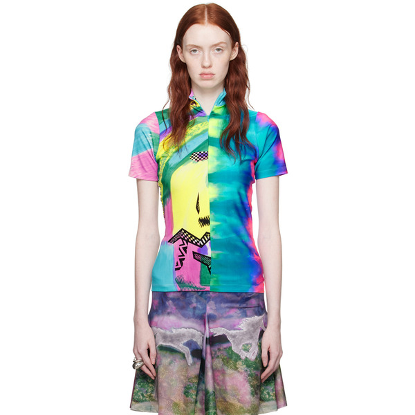 Conner Ives Multicolor Printed T-shirt 