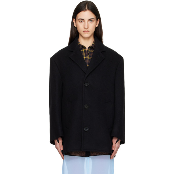  Coperni Black Oversize Coat 