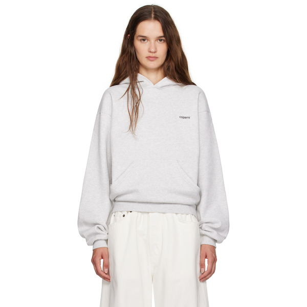  Coperni Gray Horn Hoodie 