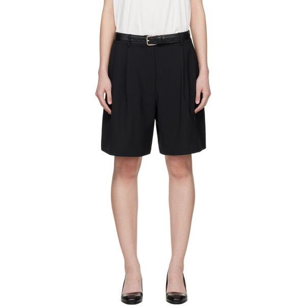  Cordera Black Tailored Bermuda Shorts 