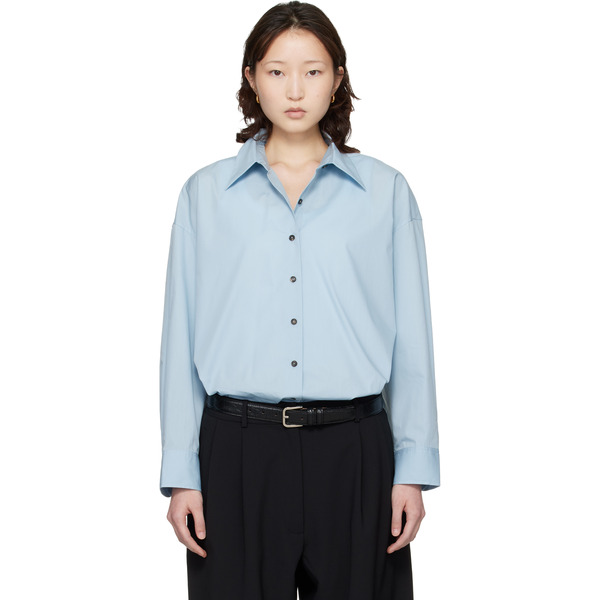  Cordera Blue Oversized Shirt 