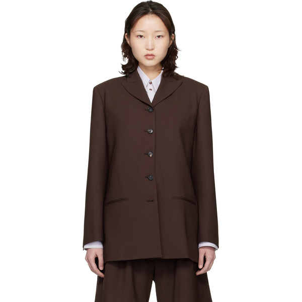  Cordera Brown Tailored Blazer 
