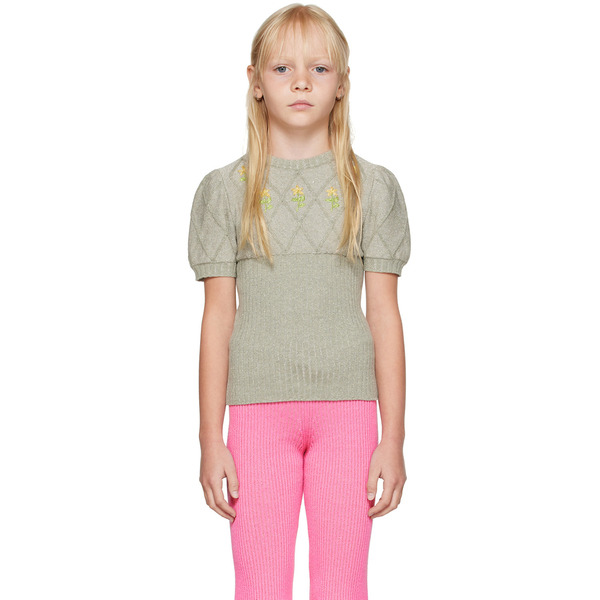  Cormio Kids Green Diamond Sweater 