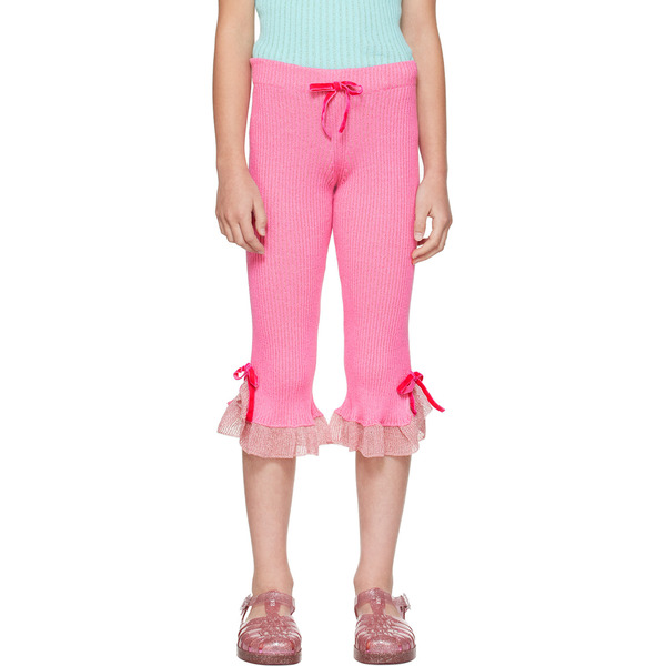  Cormio Kids Pink Bow Lounge Pants 
