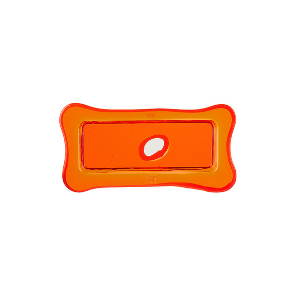  Corsi Design Orange Small Rectangular Try Tray 