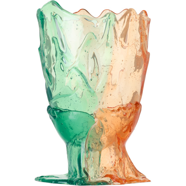  Corsi Design Ssense Exclusive Green & Orange Twins C Vase 