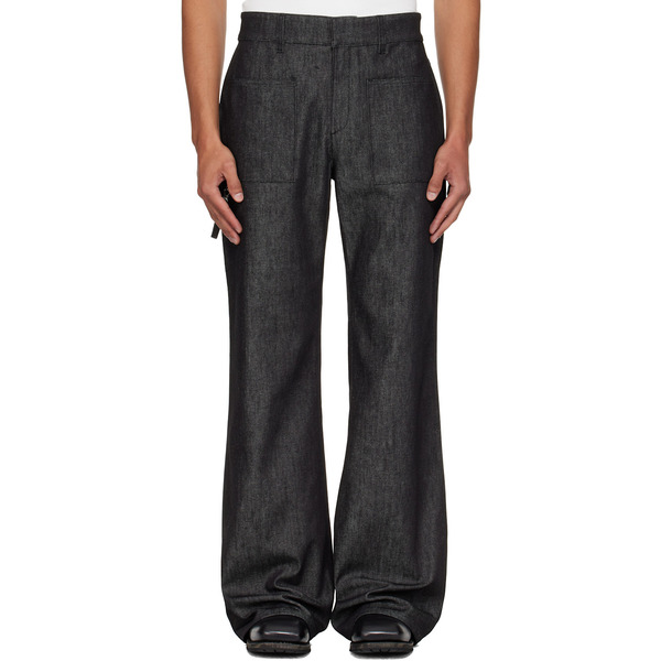  Courrèges Black 2-pocket Jeans 