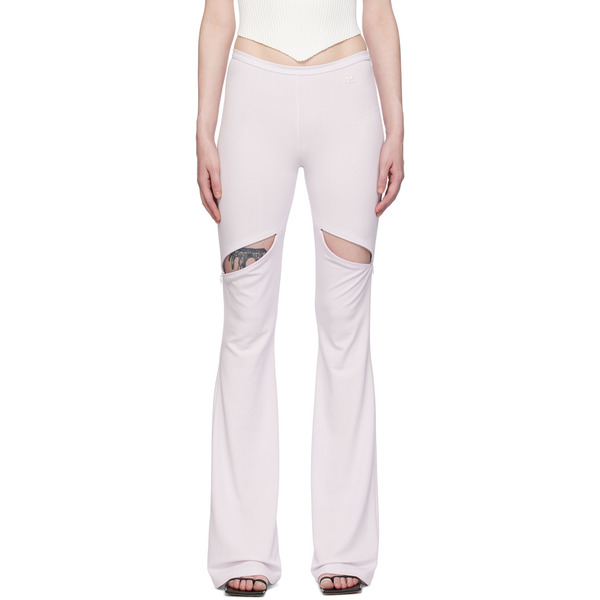  Courrèges Purple Ellipse Trousers 