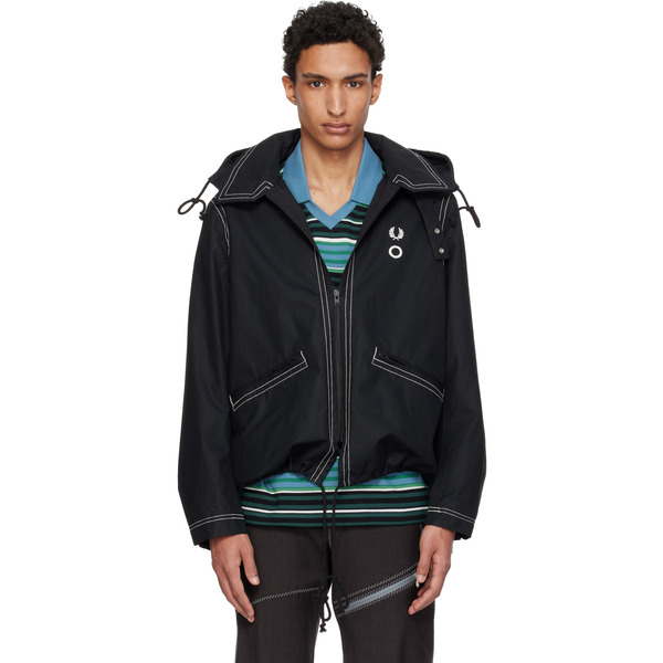  Craig Green Black Fred Perry Edition Alpine Jacket 