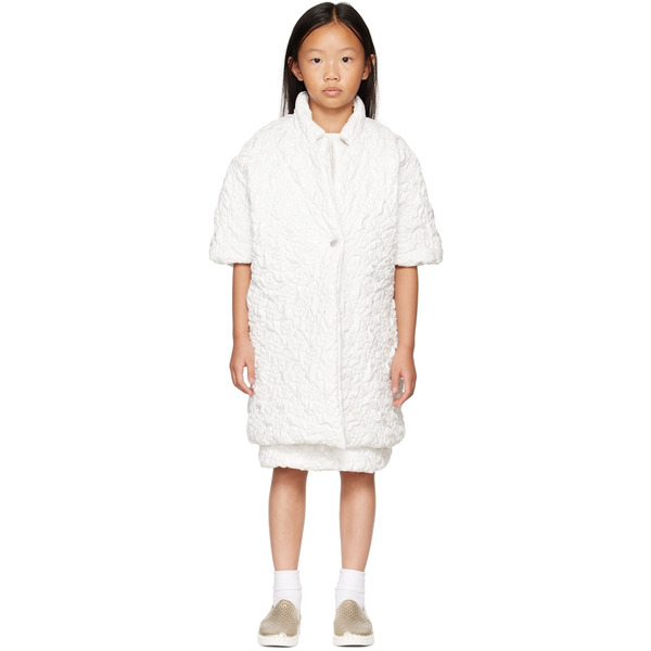  Crlnbsmns Kids White Bubble Shirt 