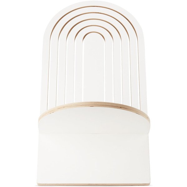  Curves By Sean Brown White Archway Chair 