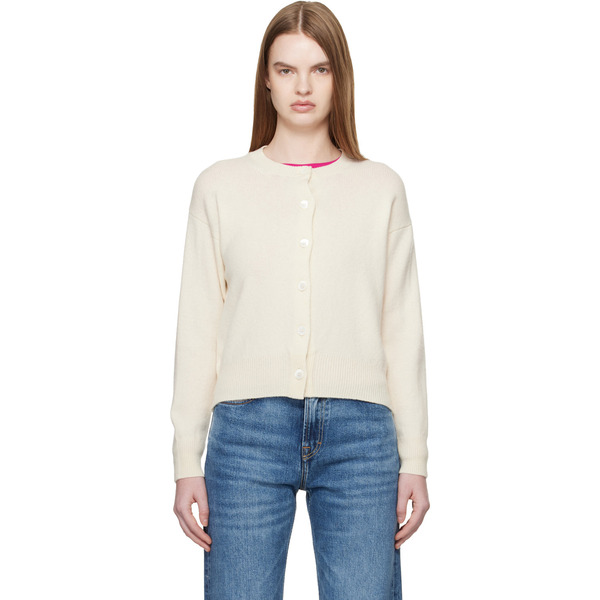  &daughter Off White Ada Crewneck Cardigan 