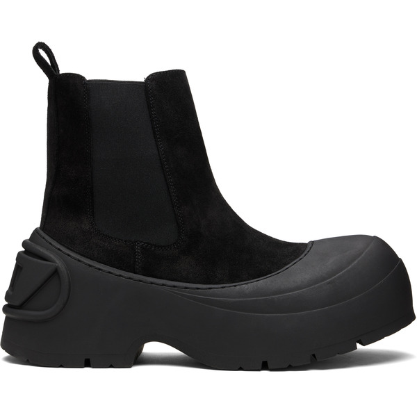  Diesel Black D-donald Beatle Chelsea Boots 