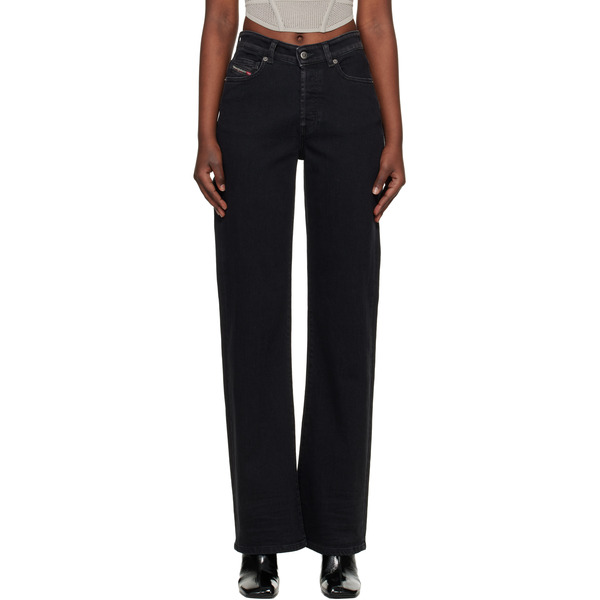  Diesel Black 1971 D-sent 09n89 Regular Jeans 