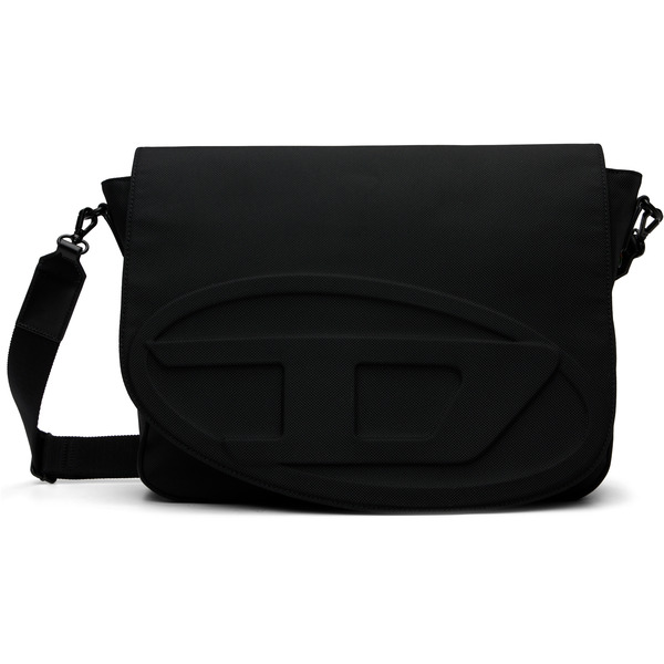  Diesel Black 1dr Messenger Bag 