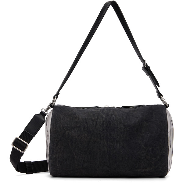  Diesel Black Load-d-shoulder Transparent Oval D Bag 