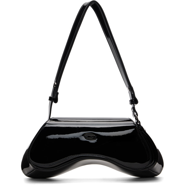  Diesel Black Play Crossbody Bag 
