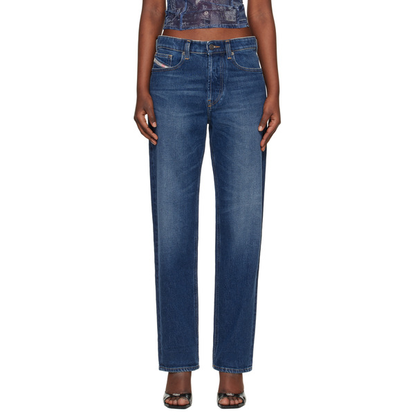 Diesel Blue 1988 D-ark 09l21 Regular Jeans 