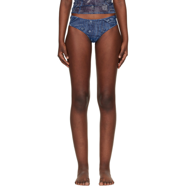  Diesel Blue Tasha-dnm Briefs 