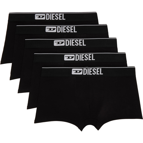  Diesel Five-pack Black Umbx-damienfivepack Boxer Briefs 