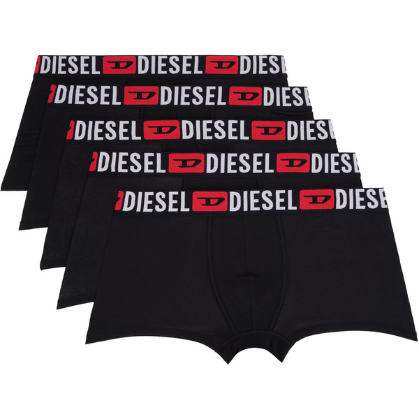  Diesel Five-pack Black Umbx-damienfivepack Boxer Briefs 