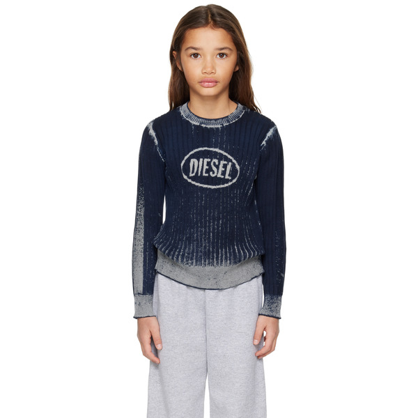  Diesel Kids Navy Kandelerodc Sweater 