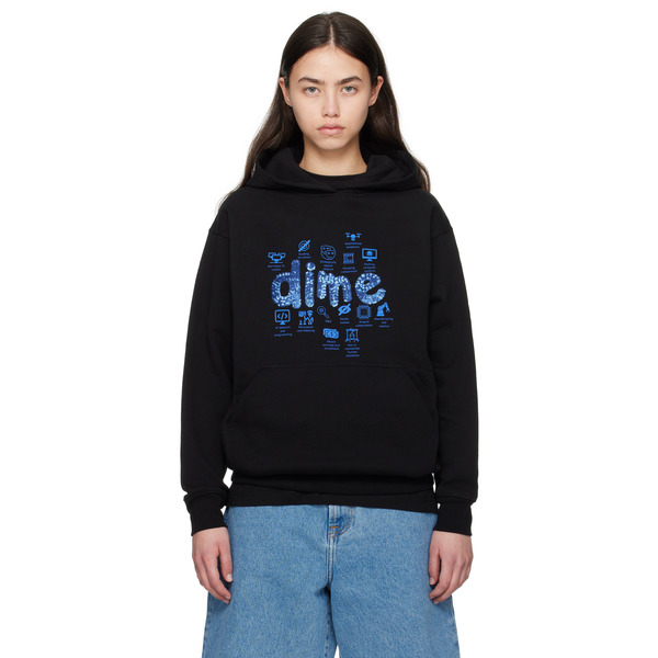  Dime Black Agi Hoodie 