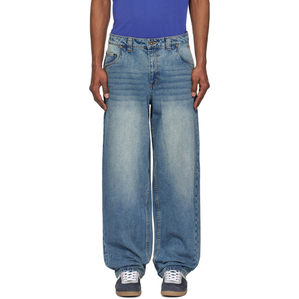  Dime Blue Classic Baggy Jeans 