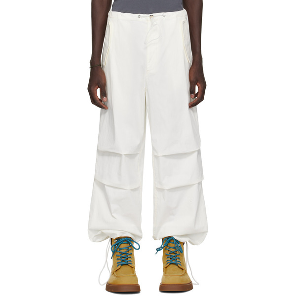  Dion Lee Off White Toggle Trousers 