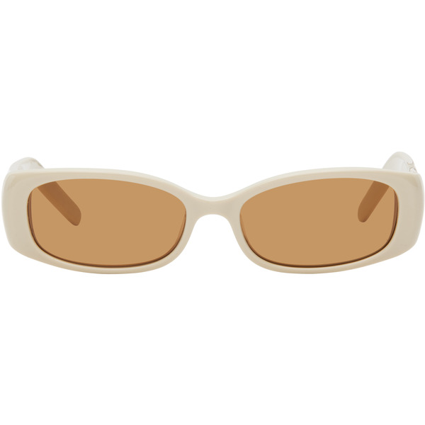  Dmy Studios Ssense Exclusive Off-white Billy Sunglasses 