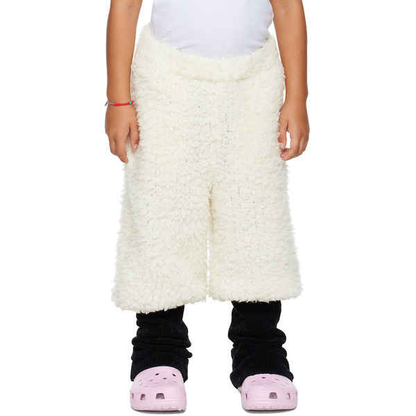  Doublet Kids Off-white Sheep Wannabe Knit Pants 