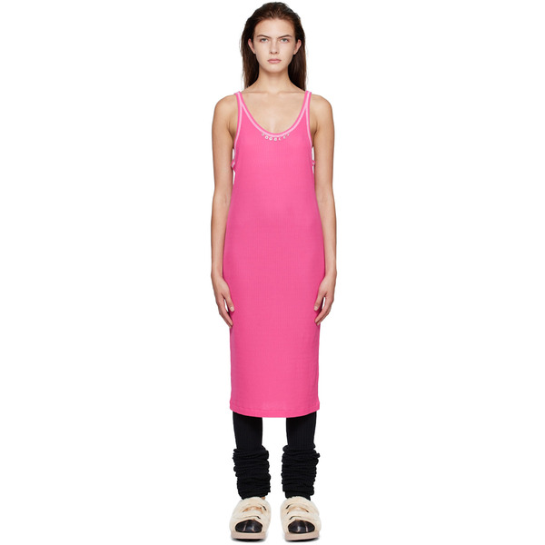  Doublet Pink Rib Minidress 
