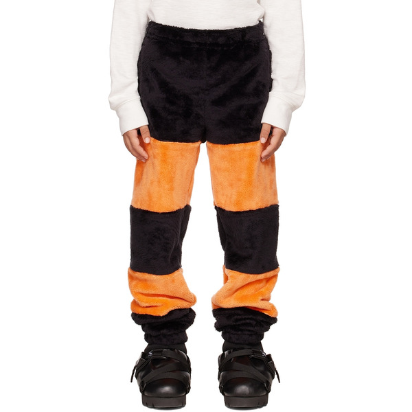  Doublet Ssense Exclusive Kids Black & Orange Itchy Witch Spider Pants 