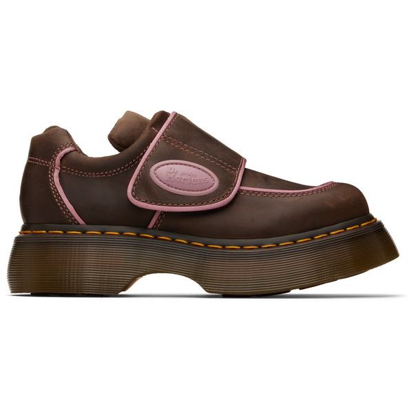  Dr. Martens Brown Buzz Strap Wyoming Loafers 