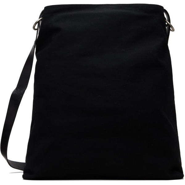  Dries Van Noten Black Canvas Bag 