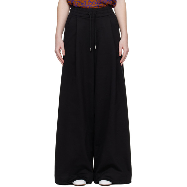  Dries Van Noten Black Loose Sweatpants 