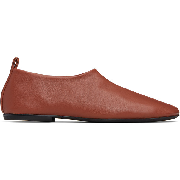  Dries Van Noten Brown Square Toe Loafers 