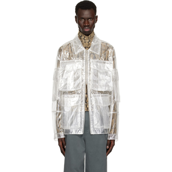  Dries Van Noten Transparent Nylon Jacket 