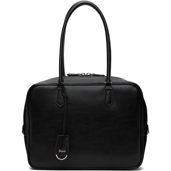  Dunst Black Classic 28 Leather Bag 