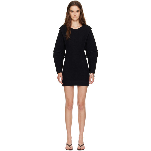  Eckhaus Latta Black Pallas Minidress 